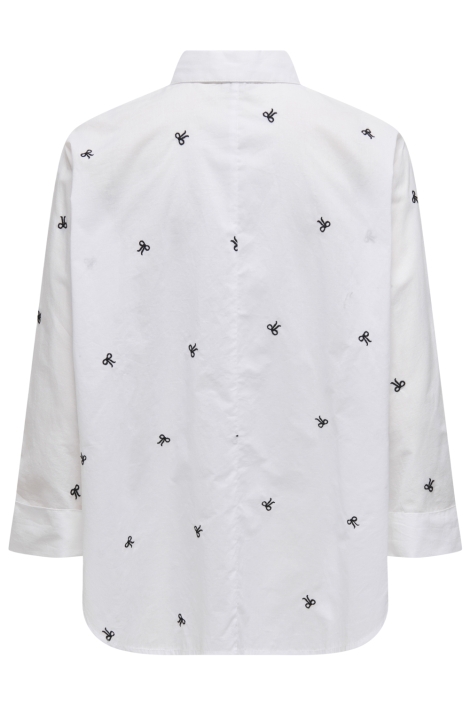 Only onlnew lina grace ls emb shirt noos
